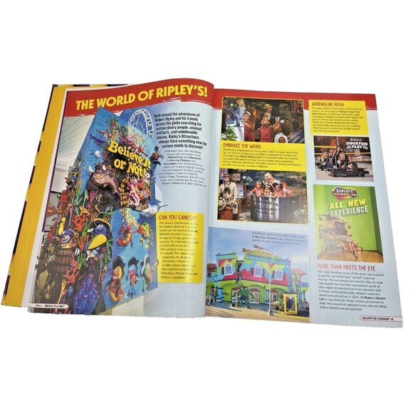 Ripleys Believe It Or Not! "Escape The Ordinary" Book - Picture 5 of 5